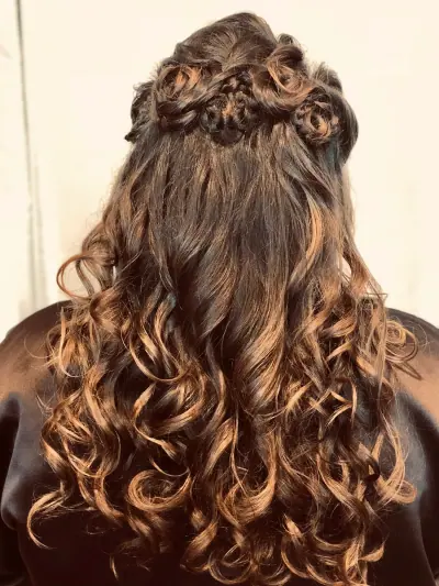 Hair color and styling by Hillary Faye Design, guest look 26